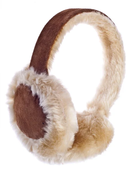 Manchons d'oreilles d'hiver flous — Photo