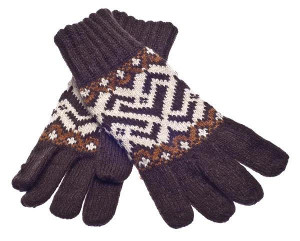 Pair of Brown Gloves — Stock Photo, Image