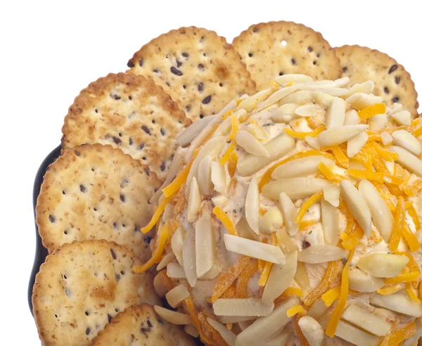 Чабер Cheeseball закуска — стокове фото