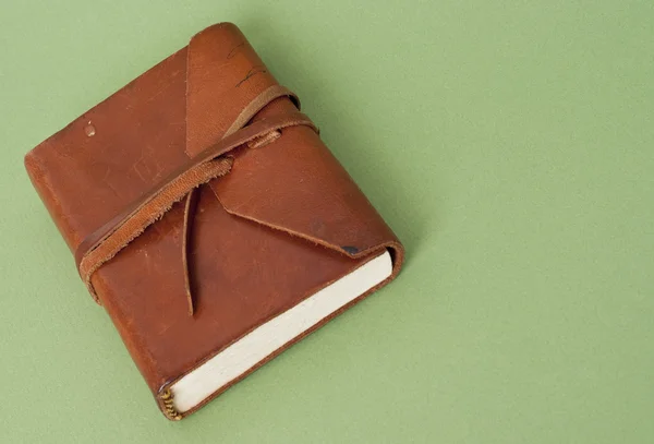 Old Leather Journal — Stock Photo, Image