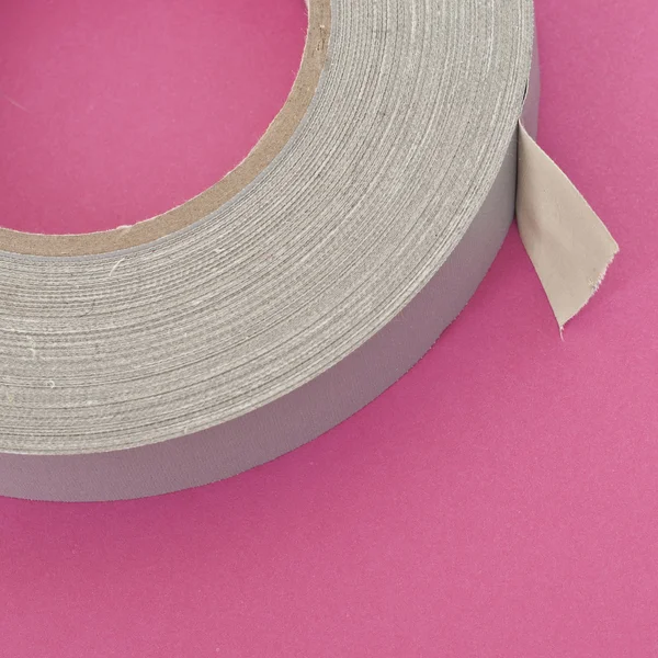 Close Up of Heavy Duty Tape on a Vibrant Background — Stock Photo, Image