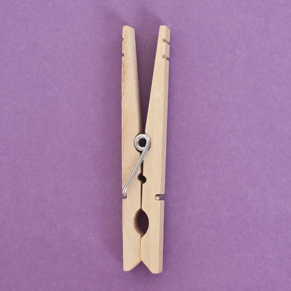 Simple Clothespin — Stok fotoğraf