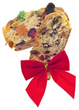 Holiday Fruit Cake Gift clipart
