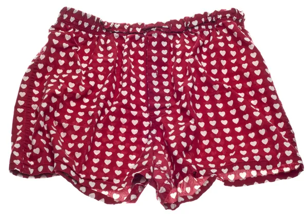 Sexy Men Heart Boxer Shorts — Stock Photo, Image