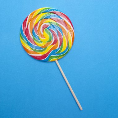 Vibrant Rainbow Lolly Pop clipart