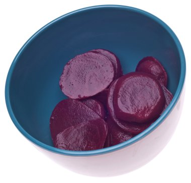 Bowl of Canned Beets clipart