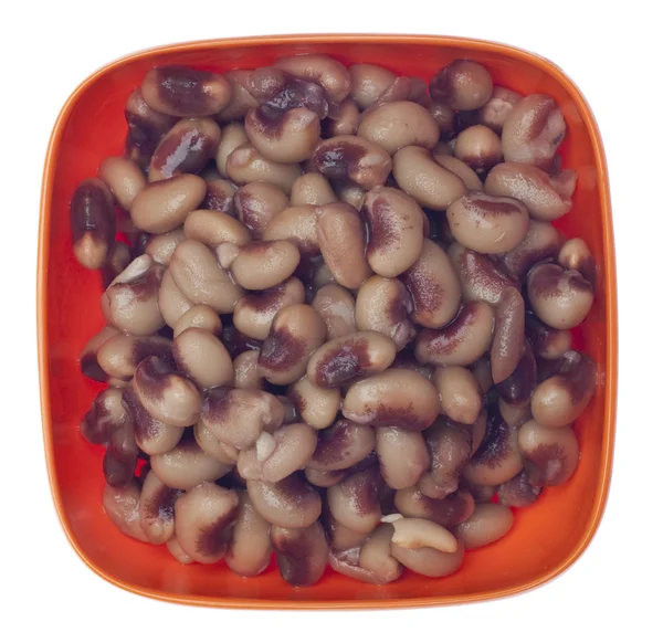 Bowl of Canned Black Eyed Peas — ストック写真