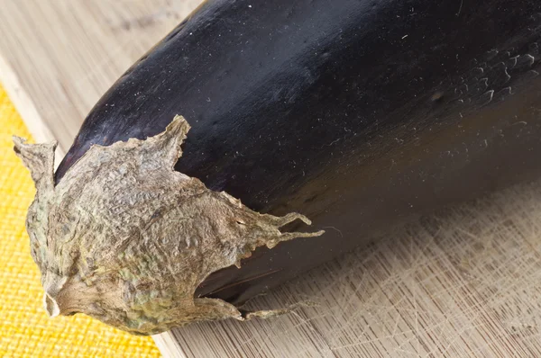 Macro of Fresh Eggplant — Stock Photo, Image