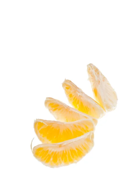 Clementine dilimleri — Stok fotoğraf