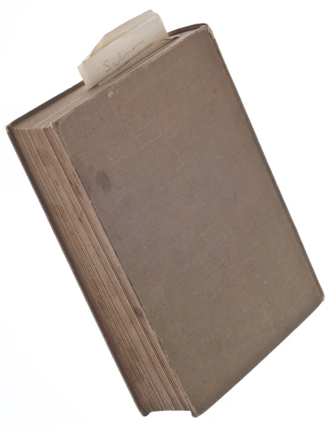 Βιβλίο Της Μαγειρικής Συνταγή Φραντζόλα Σολομών Σελιδοδείκτη Απομονωθεί Λευκό Μια — Φωτογραφία Αρχείου