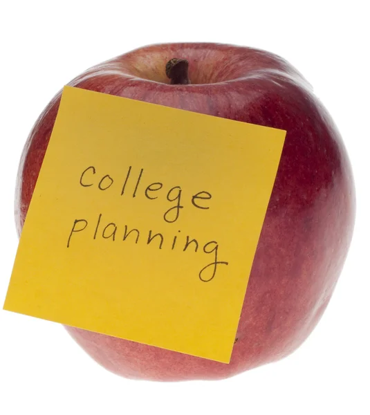 Планирование колледжа — стоковое фото