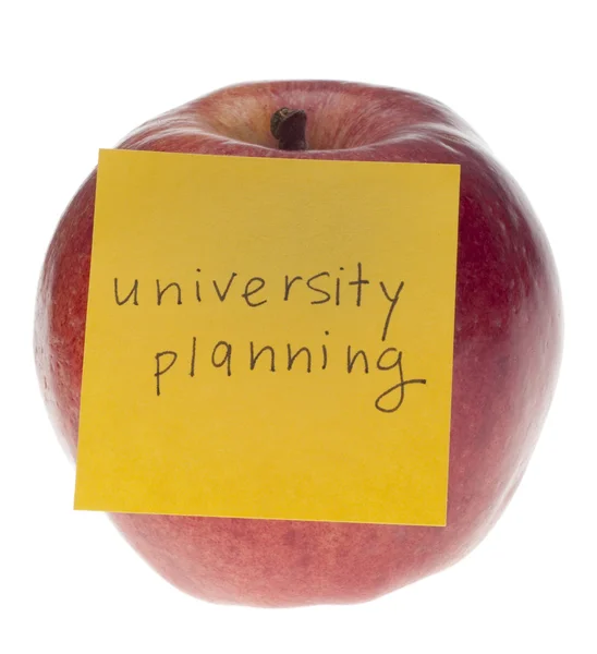 Planeamento universitário — Fotografia de Stock