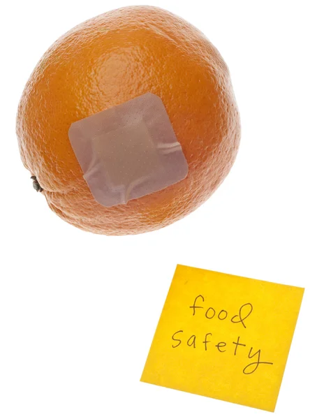 Food Safety Reminder — Stock Photo, Image
