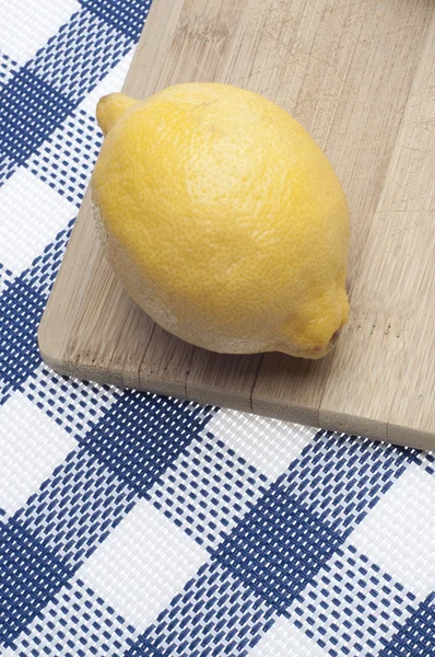 Fresco limone cucina sfondo — Foto Stock