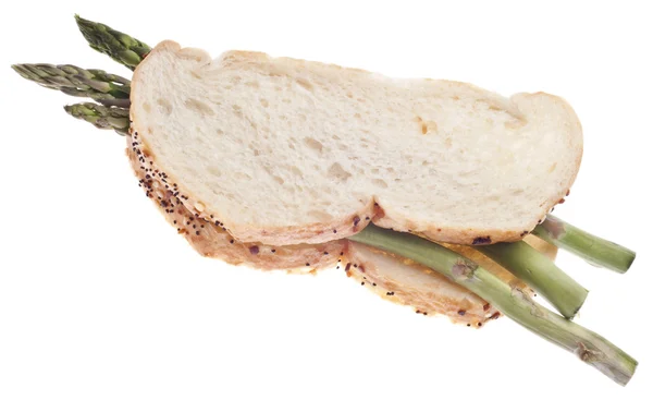 ベジタリアンのサンドイッチ コンセプト — ストック写真