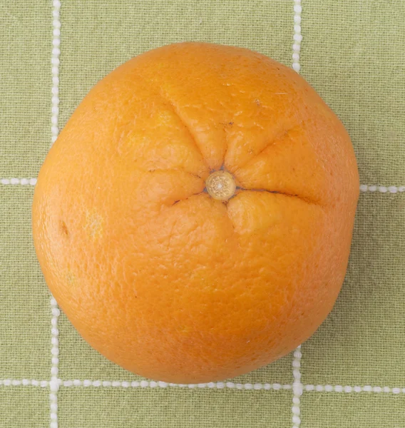 Φωτεινό Πορτοκάλι Φόντο Πετσέτα Κουζίνας Πράσινο — Φωτογραφία Αρχείου