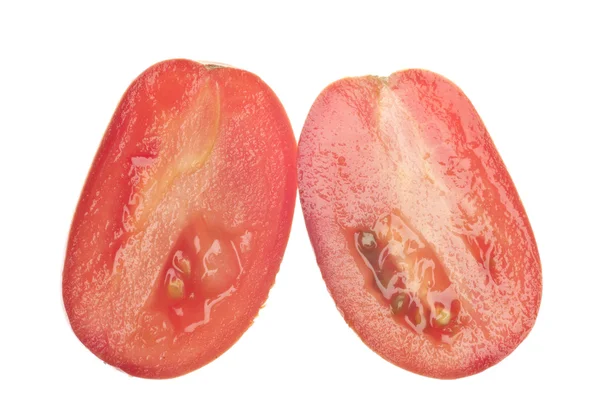 Sliced Roma Tomato — Stock Photo, Image