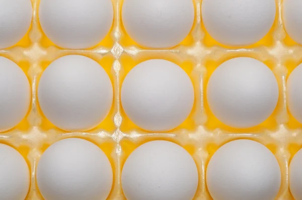 Eier Nest Auf Pastellfarbenem Osterhintergrund — Stockfoto
