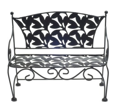 Decorative Bench Isolated clipart