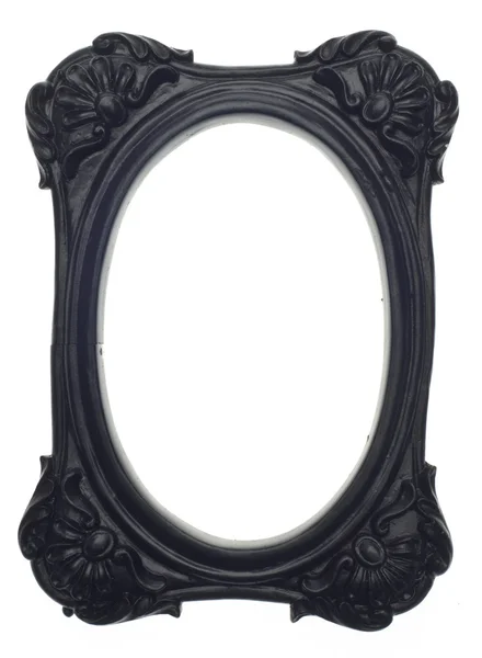 Zwarte rechthoek moderne levendige gekleurde leeg frame — Stockfoto