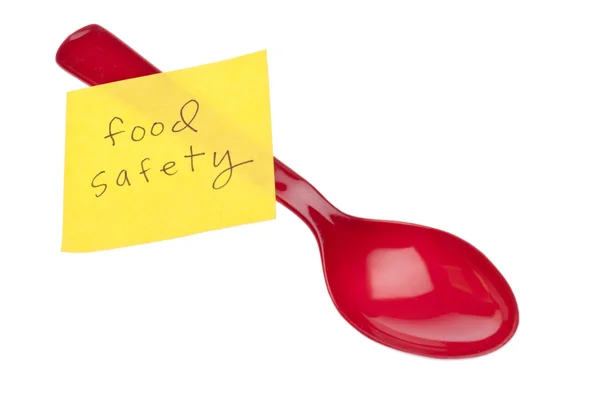 食品安全性の警告 — ストック写真
