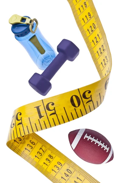 測定テープ ダイエット フィットネスの概念 — ストック写真