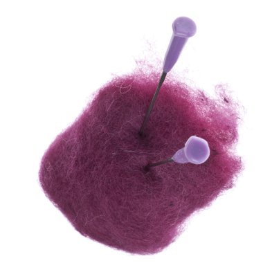 Felting Craft Felt and Needles clipart