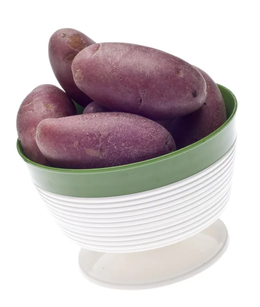 Bowl of Whole Baby Red Potatoes — Stock Photo, Image