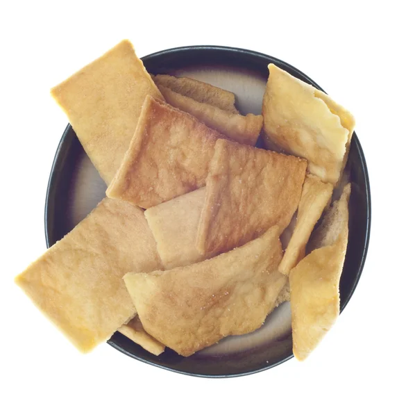 Spuntino chip pita — Foto Stock