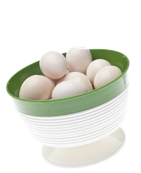 Bowl of Boiled Quail Eggs — Stock Photo, Image