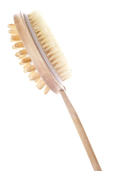 Masaje de baño cepillo exfoliante — Foto de Stock