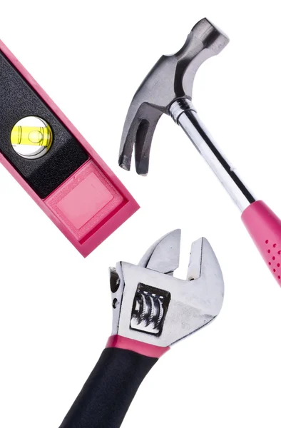Pink Tools for Women — Stock Photo, Image