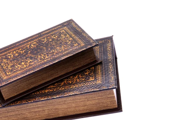 Coppia di libri antichi — Foto Stock