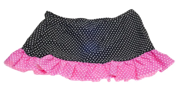 Pink and Black Polka Dot Skirt — Stock Photo, Image