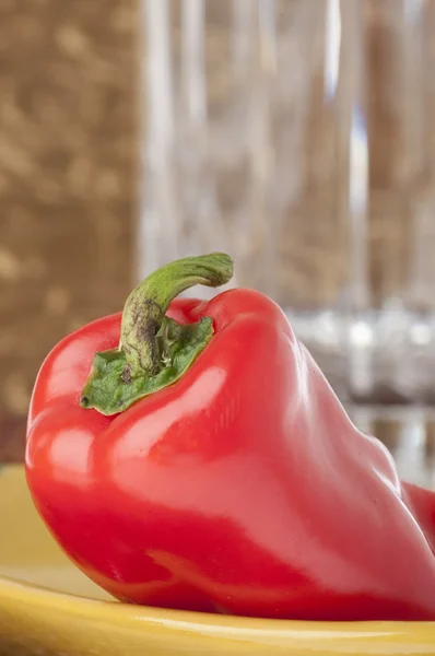 Detalj av färska paprika — Stockfoto