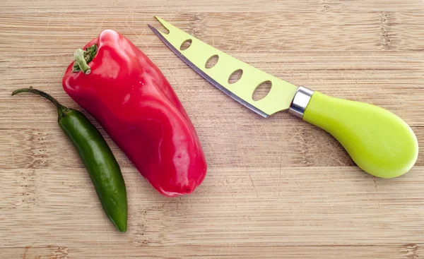 Sweet and Spicy Peppers — Stock Photo, Image