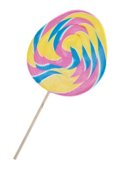 Färgglada pastell lollipop — Stockfoto