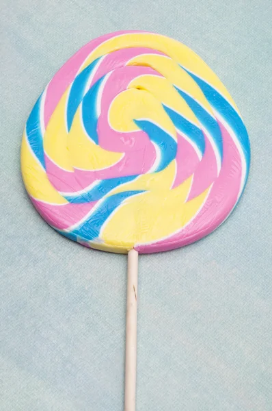Pastel Rainbow Lollipop — Stock Photo, Image