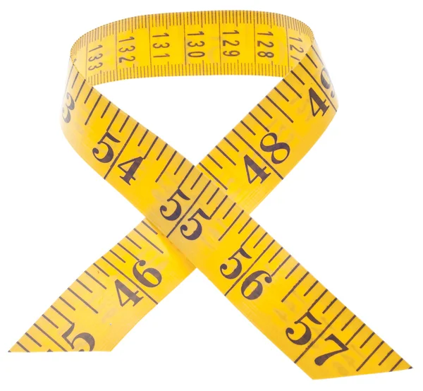 Fita de medição em forma de fita — Fotografia de Stock