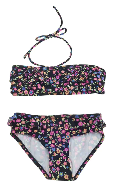 Sommar blommig bikini — Stockfoto