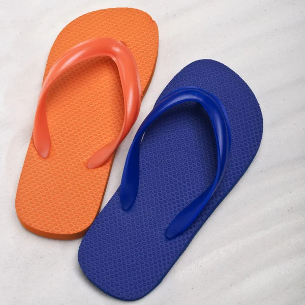 Sommaren flip flop sandaler — Stockfoto