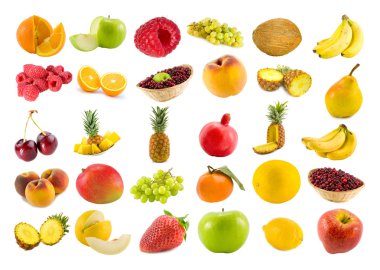 Fruits and berries clipart