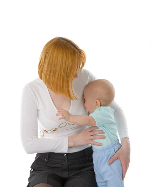 Mulher com bebê — Fotografia de Stock