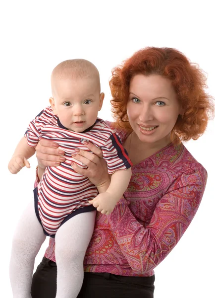 Жінка з дитиною — стокове фото