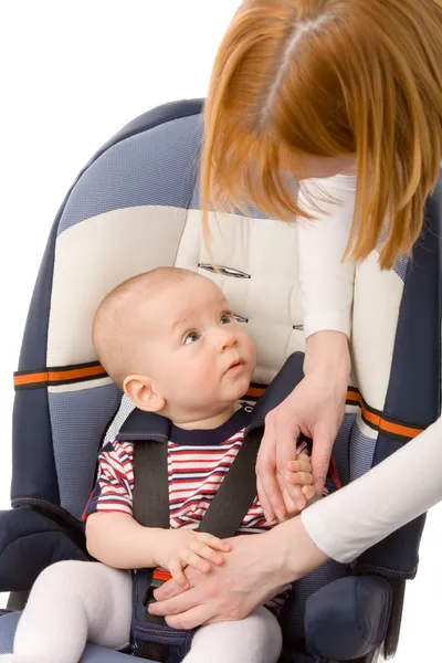 비행기에 탄 아기 — 스톡 사진