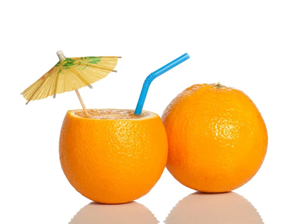 음료로 오렌지 — 스톡 사진