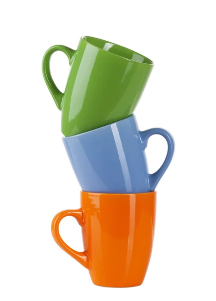 Stock image Three color cup