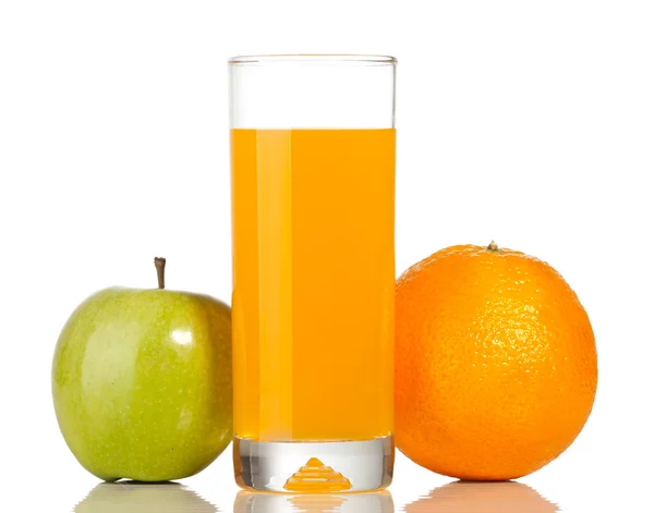 Portakal ve meyve suyu bir bardak Telifsiz Stok Imajlar