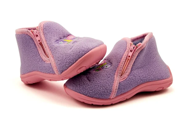 Warm baby shoes — Stock Photo, Image