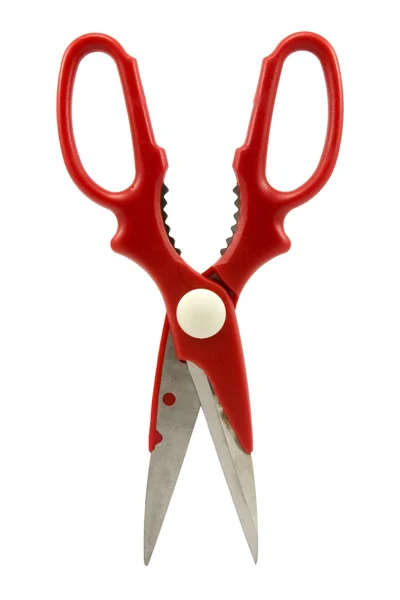 Red scissors — Stock Photo, Image